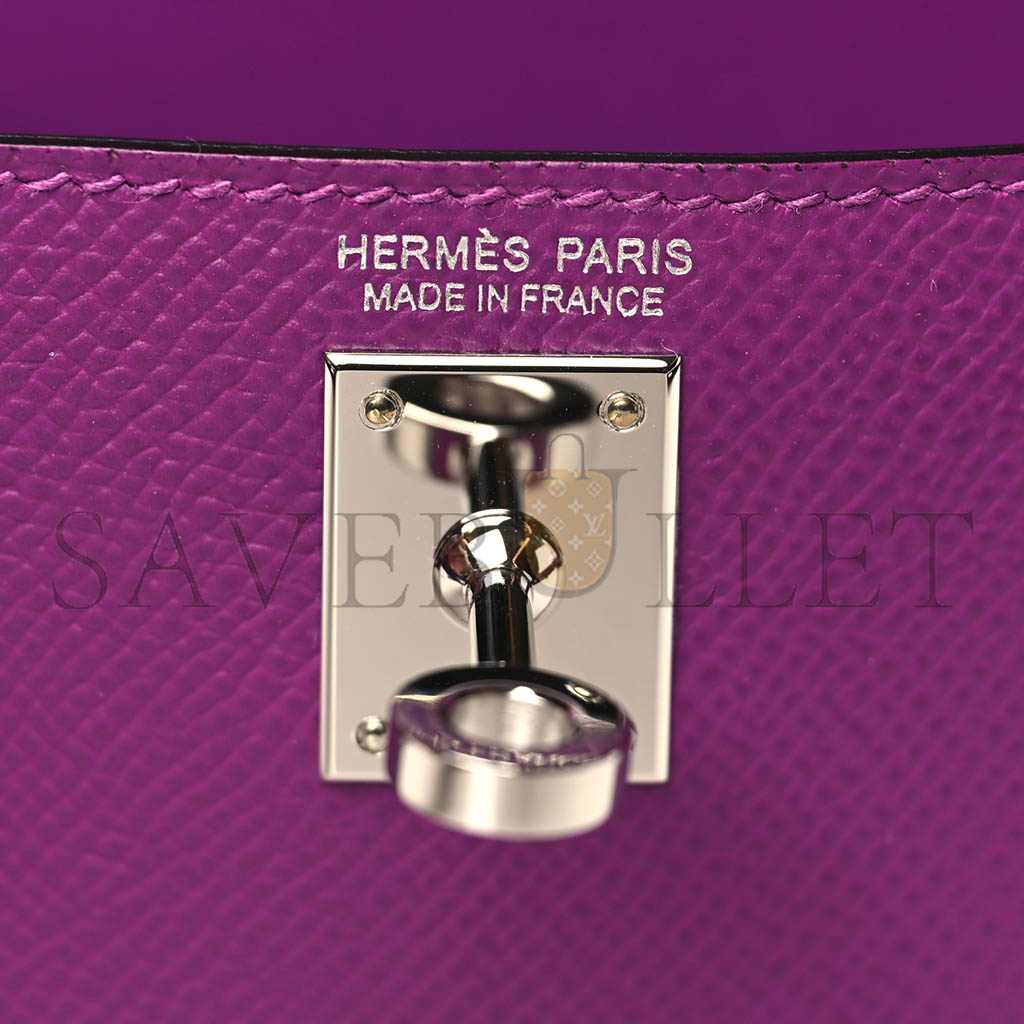 H**mes epsom mini kelly sellier 20 anemone (19*12*5.5cm)